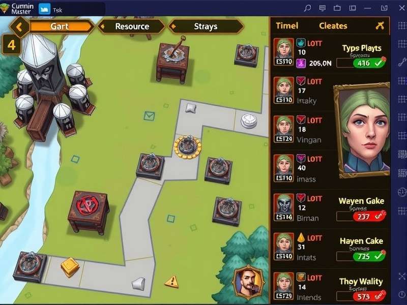 Cumin Rise Master gameplay screenshot showing strategic elements