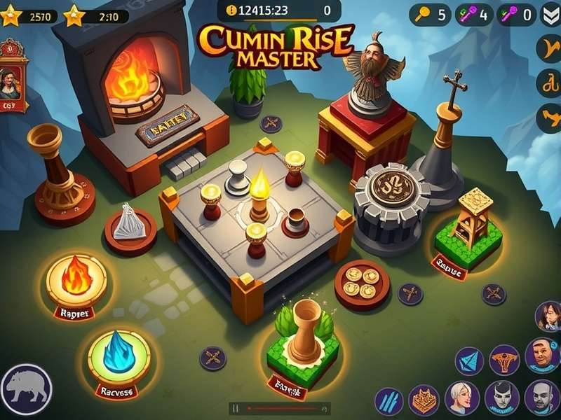 Cumin Rise Master community event showcasing player interaction